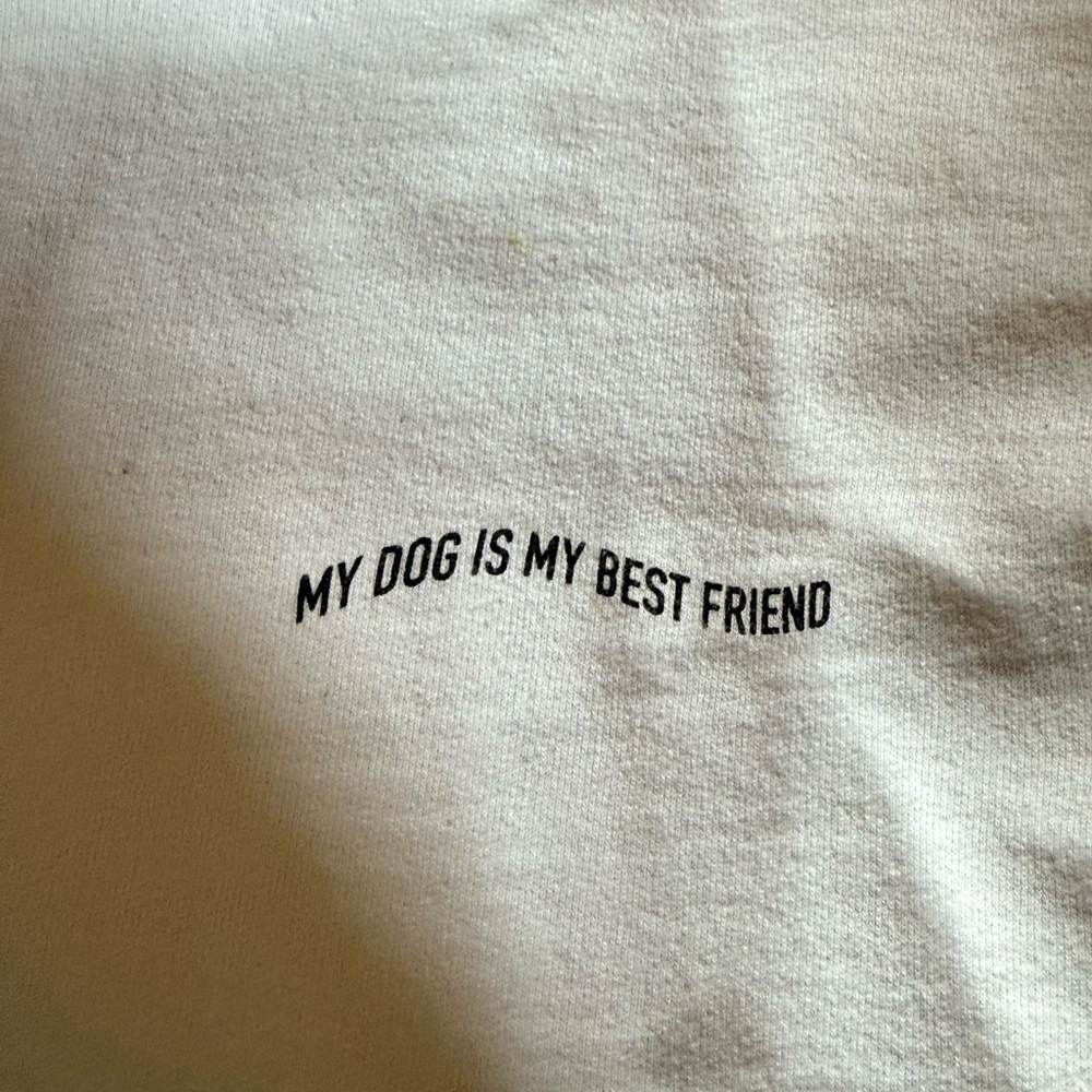 Van De Bort My dog is my best friend sweatshirt